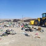 Municipio retira 80 toneladas de escombros y basura en sitios aledaños a la ruta A-616