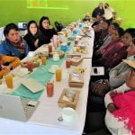 Corfo difundió programas de apoyo a artesanas aymaras de la región