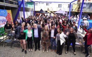 Ministro Montes encabeza primera piedra de nuevo conjunto habitacional en La Granja