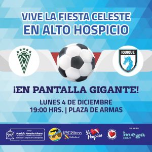 Municipio transmitirá partido final del ascenso entre Deportes Iquique y Santiago Wanderers