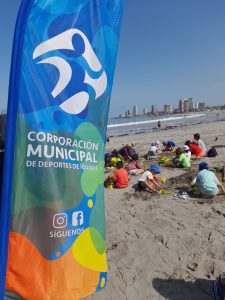 Corporación Municipal de Deportes inició programa “Quiero Mi Playa”