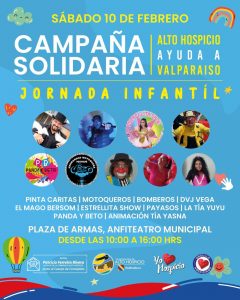 Municipalidad de Alto Hospicio realizará maratónica jornada solidaria en beneficio familias afectadas por incendio de Valparaíso
