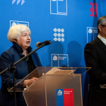 Janet Yellen culmina viaje a Chile con visita a Antofagasta junto al Ministro Marcel