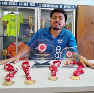 Estudiante UNAP logró primer lugar en 4 categorías de certamen internacional de tenis de mesa en Perú