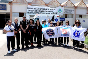 Médicos, profesionales y trabajadores de la salud y dirigentes sociales se unen tras grave situación económica del hospital regional