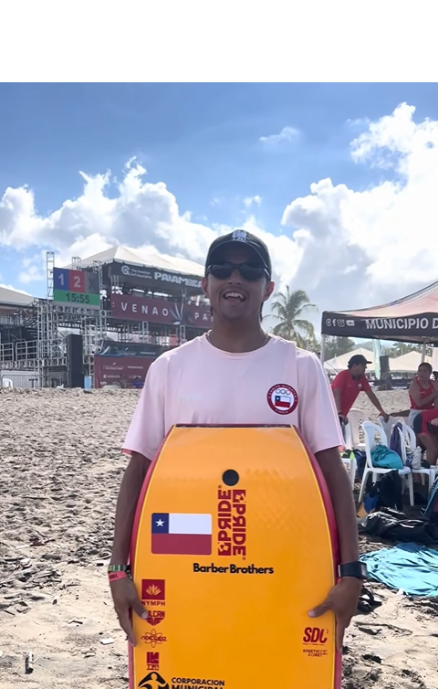 Matías Díaz avanza a cuartos de final en los Juegos Panamericanos de Surf