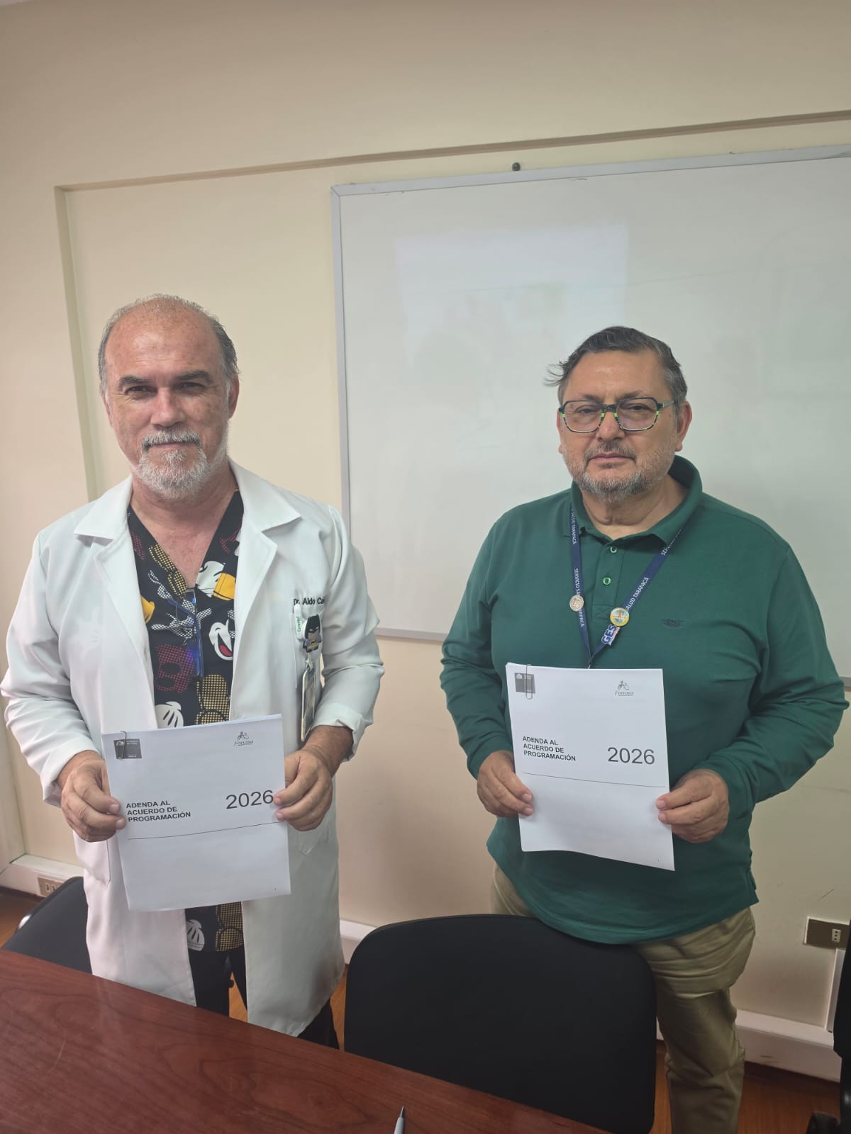 Dirección Zonal Norte de Fonasa y Servicio de Salud Tarapacá refuerzan acciones conjuntas por Alerta Sanitaria Oncológica